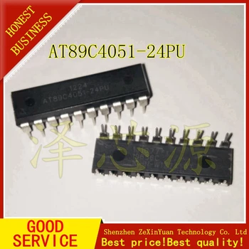 

30PCS/LOT AT89C4051-24PU AT89C4051-24 AT89C4051 DIP-20 8 BIT MICROCONTROLLER NEW