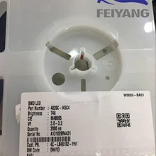 120 шт. AOT светодиодный подсветка 0,5 Вт 3 в 4020 48LM холодный белый ЖК-подсветка для ТВ-приложения 4020C-W3C4