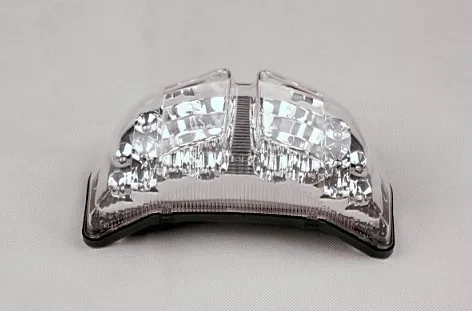 

06-15 For Yamaha FZ1 FZ-1 2010-2015 FZ8 INTEGRATED Turn Signal LED Tail Light Clear Lens 2011 2012 2013 2014