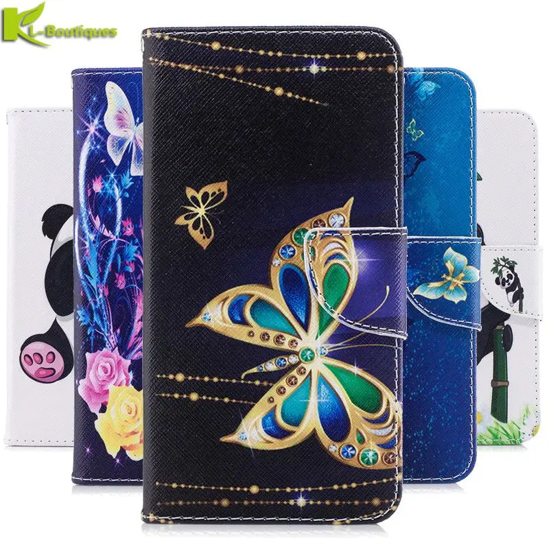 

Honor 7X Case on sFor Coque Huawei Honor 7X 7 X Cover For Fundas HUAWEI Honor7X Cases Butterfly Wallet Flip Leather Case Cover