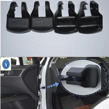 

Yimaautotrims Plastic Inner Car Door Stop Rust Waterproof Protector Cover Trim 4 Piece Fit For Toyota highlander 2009 - 2017