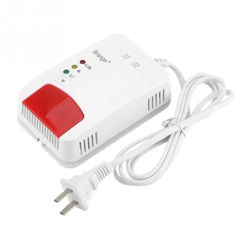 

Natural Gas Alarm Sensor Leakage Warning Detector Household Safety Device 85-260V EU Plug