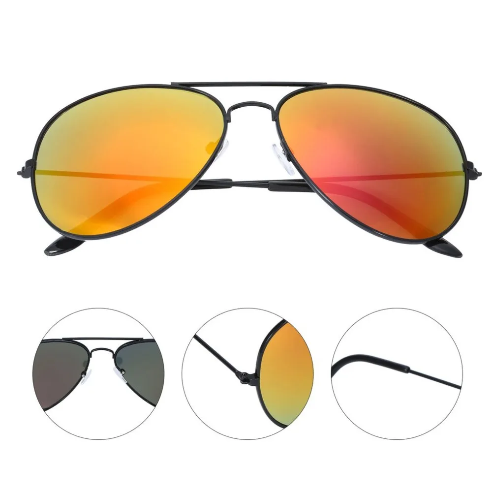 السلامة نظارات نظارات شمسية مرآة الكلاسيكية النظارات الشمسية الرجال النساء نظارات نظارات متعدد الألوان UV400 القيادة ظلال للرجال/ومي