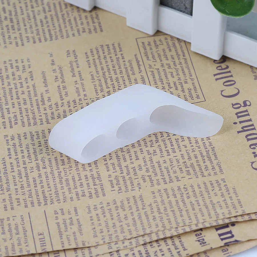 1Pair Foot Care Small Toe Correction Hallux Valgus Bone Straightener Bunion Corrector Thumb Toes Separators Foot 5