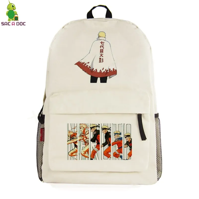 

Anime Naruto Backpack School Bags for Teenage Boys Girls Naruto Sasuke Kakashi Women Men Laptop Backpack Travel Bags