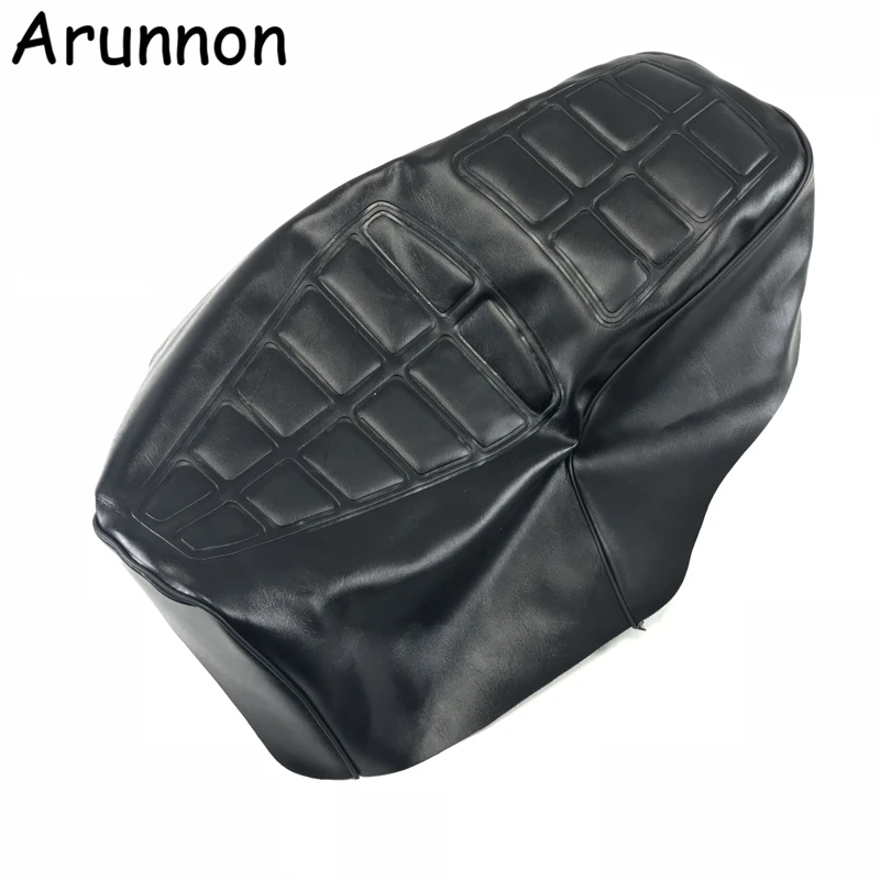 

Arunnon Motorcycle fittings High material seat cover For Suzuki GN125 125cc GN 125 seat cover in black color seat spare parts