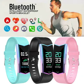 

LV08 Smart Watch Bracelet Sport Men Women Kids Waterproof Heart Rate Blood Pressure Sleep Monitor Camera Unisex For Android iOS