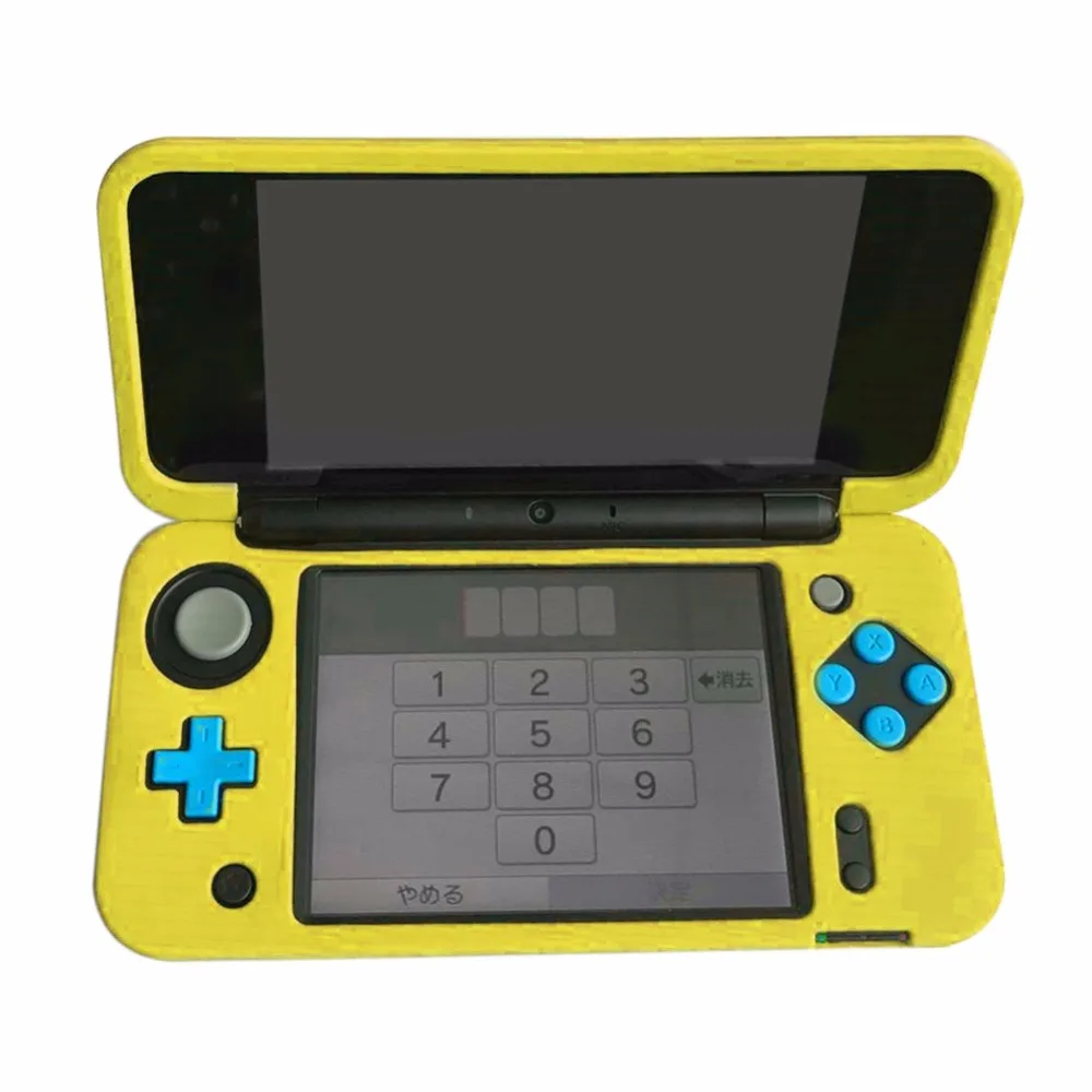 Силиконовый кожный чехол для nintendo New 2DS XL/2DS LL игровая консоль мягкий полный защитный чехол Аксессуары для игр