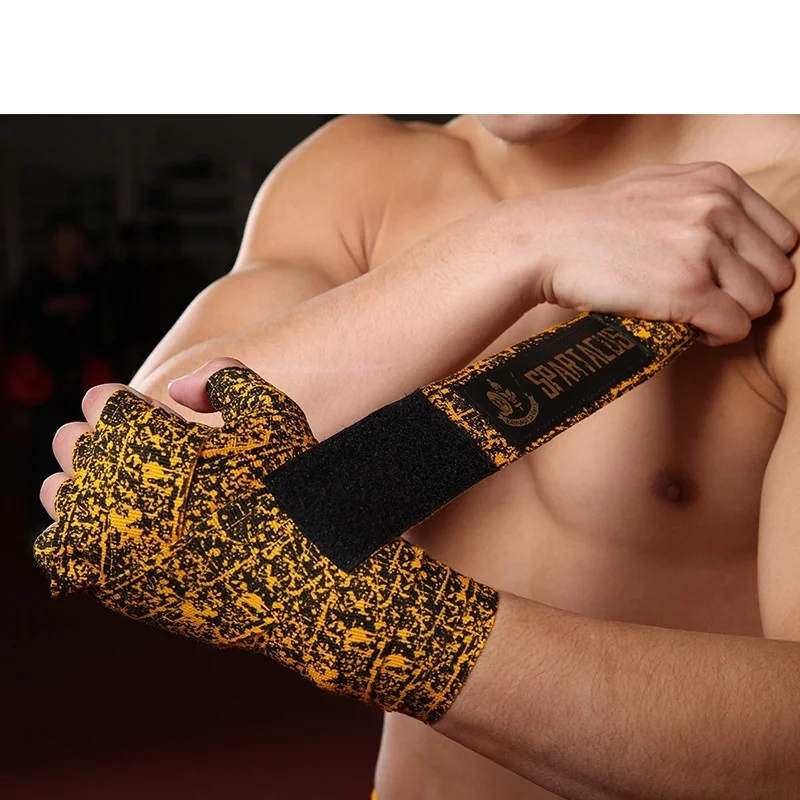 2 шт./упак. 3/5 м боксерские повязки для рук MMA kickboxing тренировок 5 см в ширину|Тяжелая