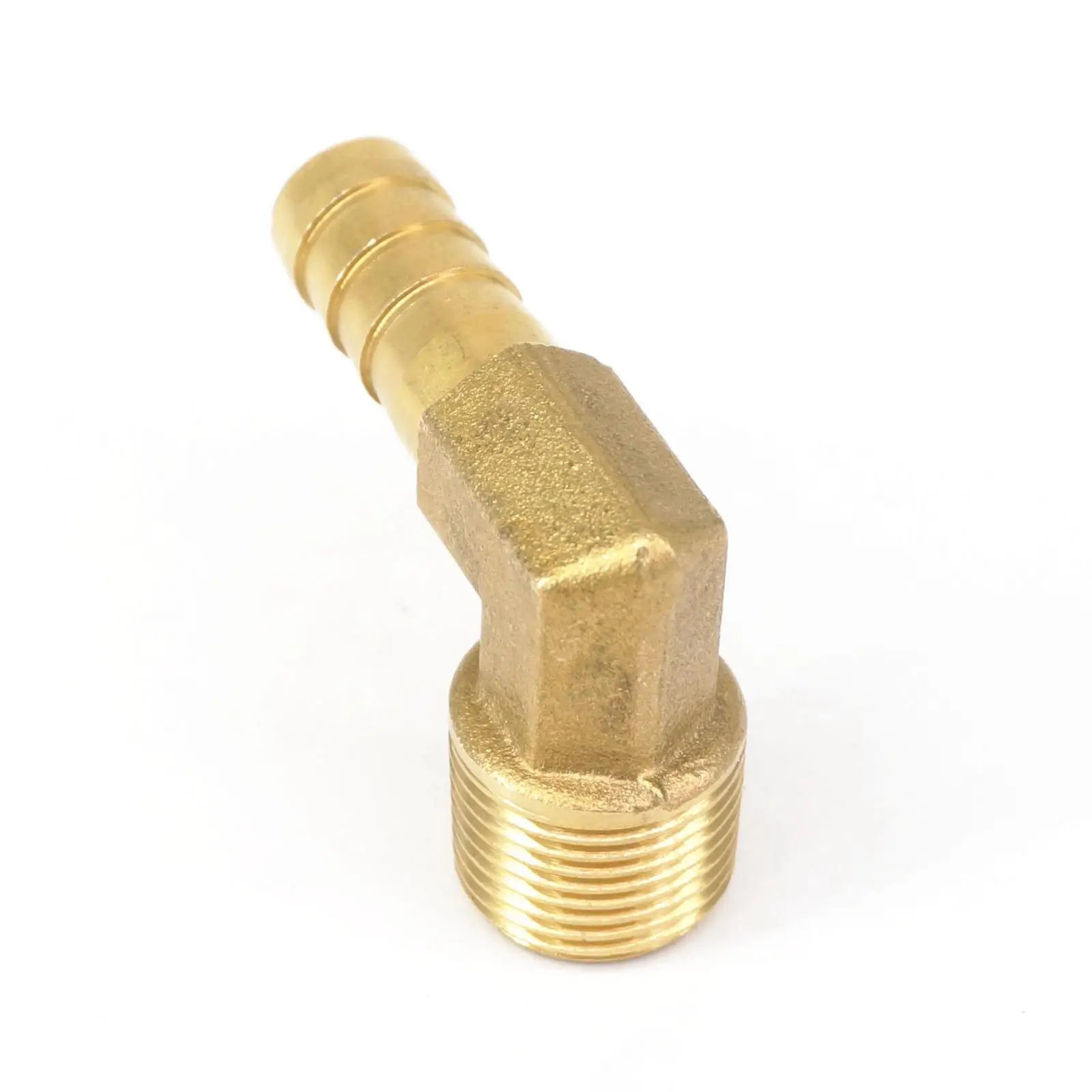 Лот 2 шлангов I/D 10 мм x 1/2 &quotBSP штыревой резьбовой локоть латунный соединитель