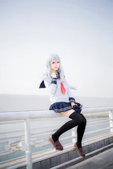 

kantai collection Cosplay Costume The sixth destroyer Sailor Suit Full Set