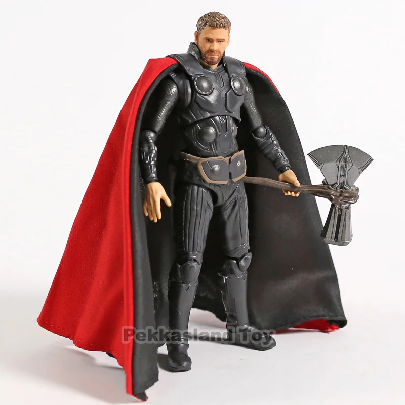 Фильм SHF Мстители Бесконечность война Тор одинсон 6 "ПВХ фигурку Дети игрушки