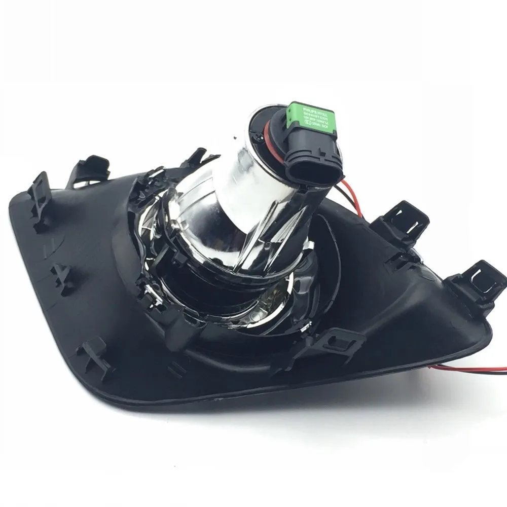 Для Mitsubishi ASX RVR 2011 2012 COB LED Ангельские глазки DRL желтый сигнал светильник H11