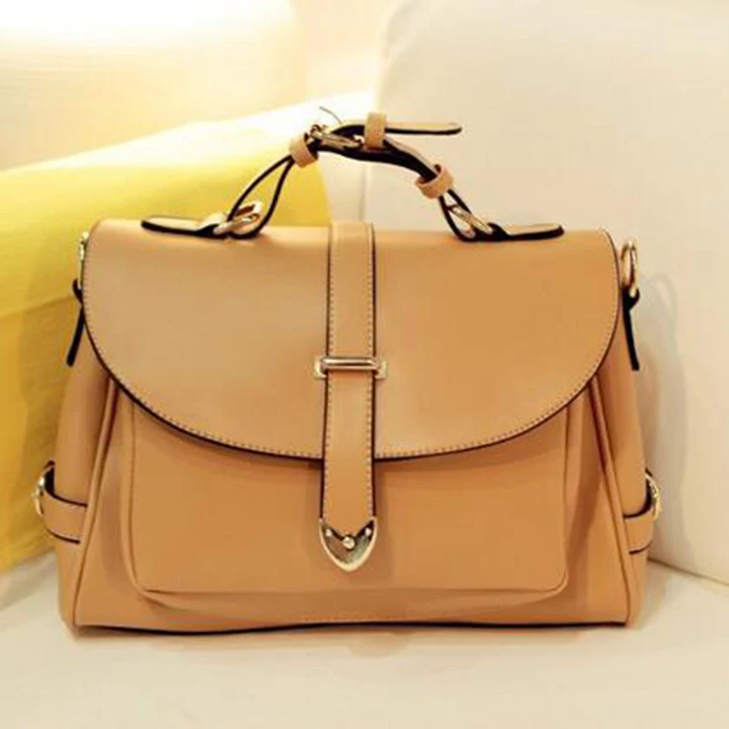 

2018 Leather Women Bag Bolsa Feminina Crossboby Bag Ladies Orange Bags Handbags Women Famous Brand Women Messenger Bags Fashion