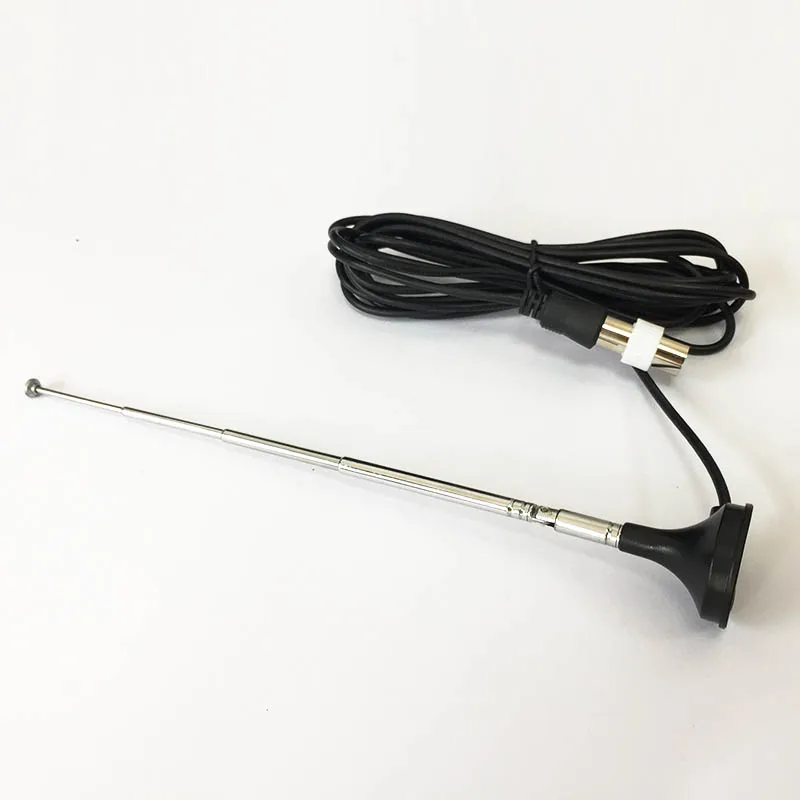 FM Radio frequency conversion antenna telescopic aerial sucker 3meters cable with IEC connector FM Radio frequency conversion antenna telescopic aerial sucker 3meters cable with IEC connector