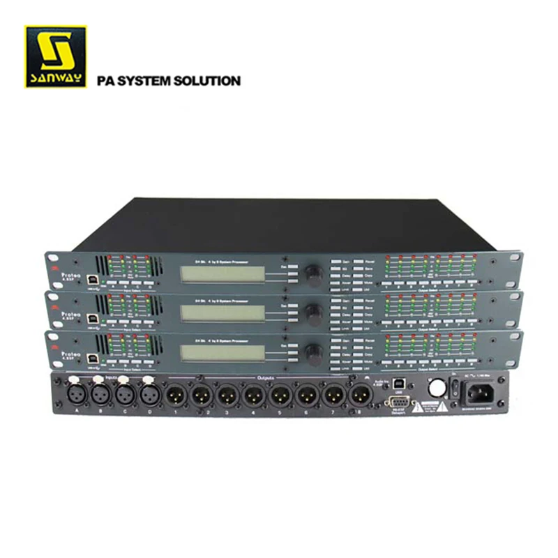 Protea 4.8SP 4IN&8OUT Digital Dsp Audio Processor