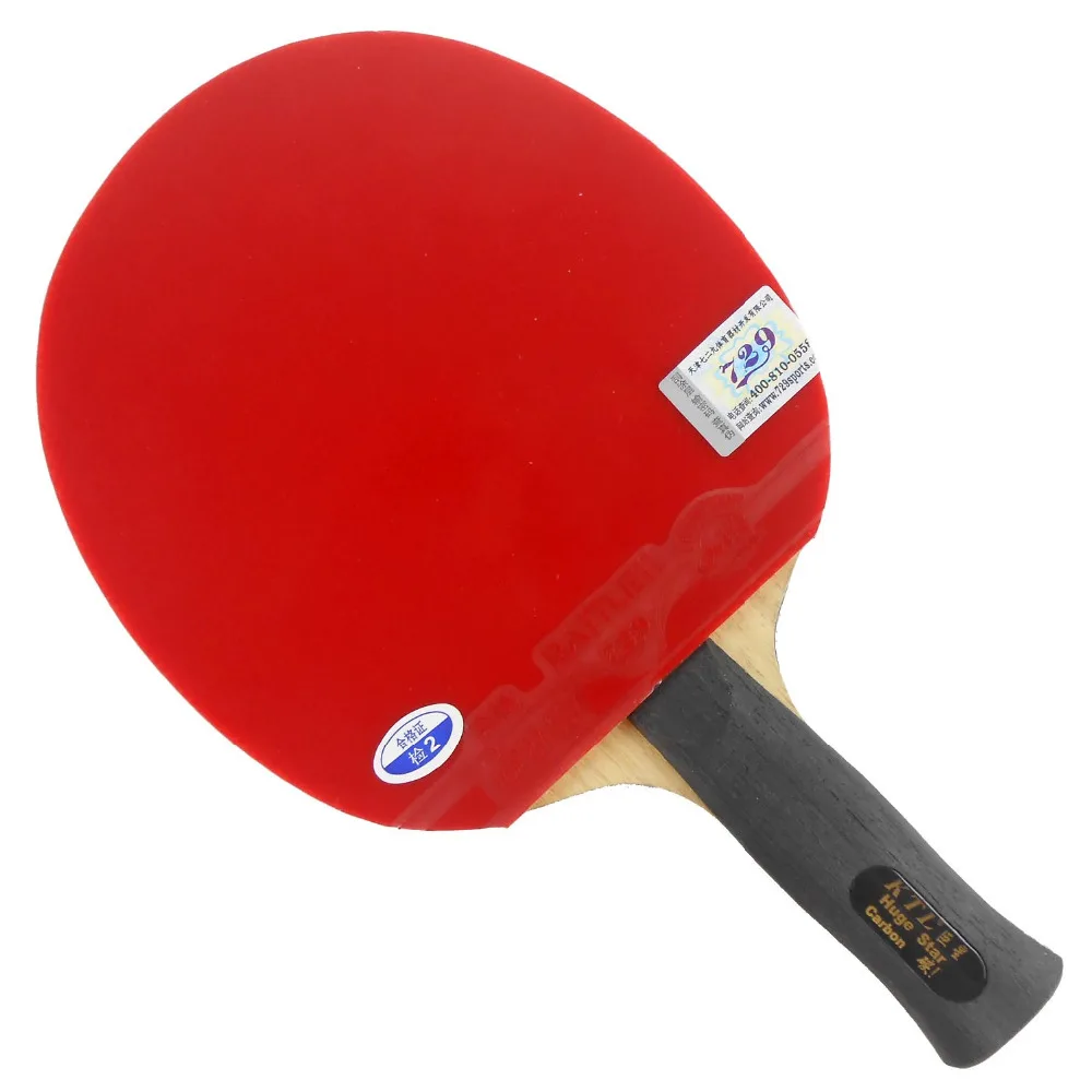 Pro Настольный теннис Combo Paddle ракетка KTL огромная звезда углеродное лезвие с RITC729 804