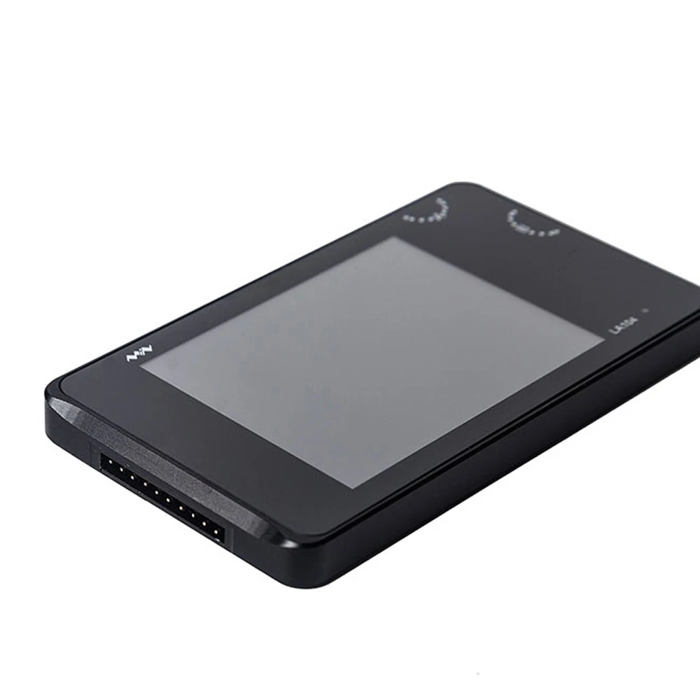 

Portable Digital Logic Analyzer LA104 USB Mini 4 Channels 100MHz Max Sampling Rate Built in 8MB Flash Storage 2.8 Inch Oscilloscope