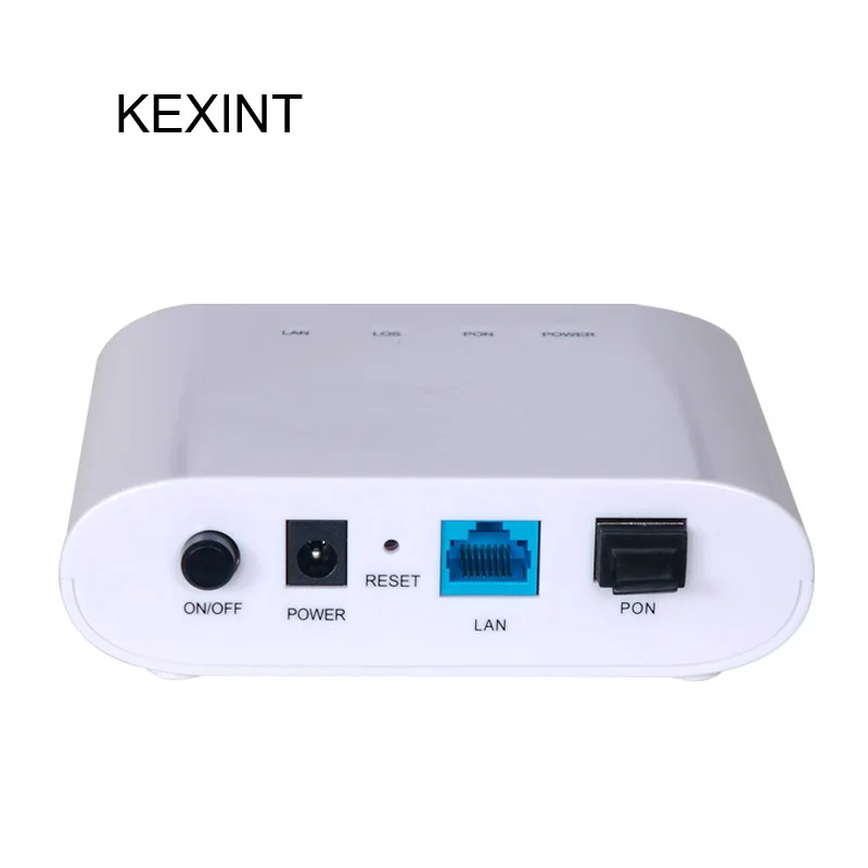 KEXINT FTTH 1 Порты и разъёмы OLT ONU с LAN Комплектация трансивера GPON ОНУ сети