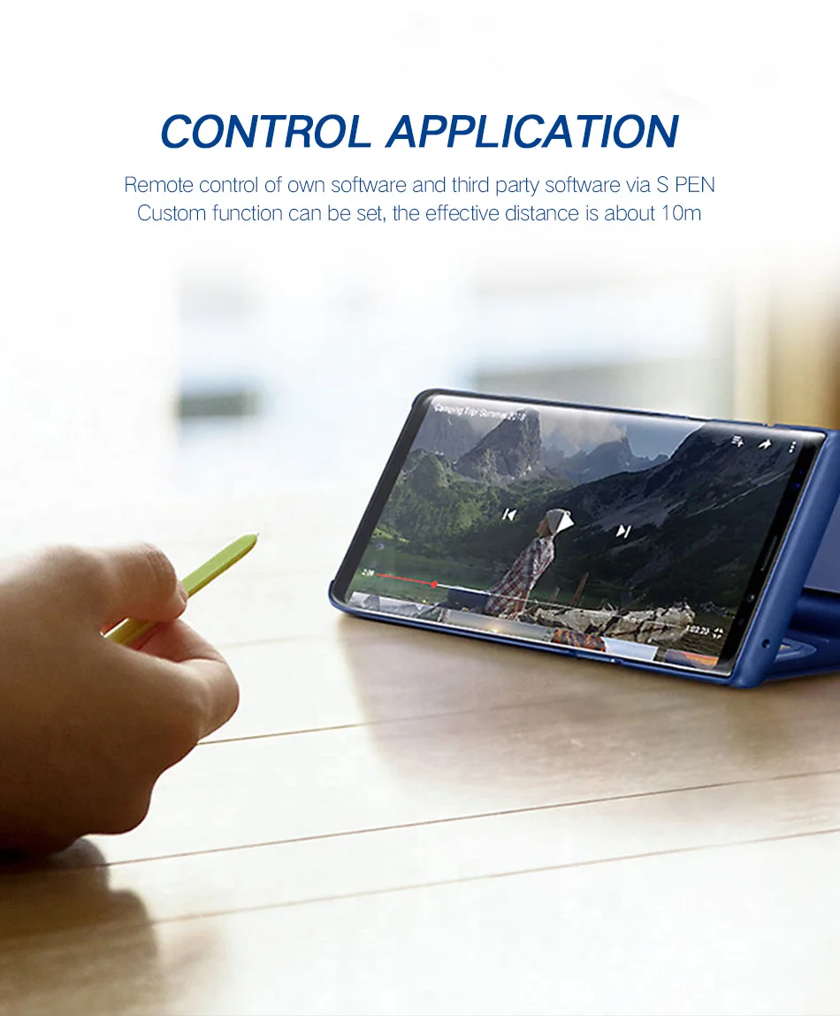 7Samsung Galaxy Note 9 s Pen Original Replacement S-Pen Convenience Waterproof Writing with Bluetooth Note9 Stylus S Pe