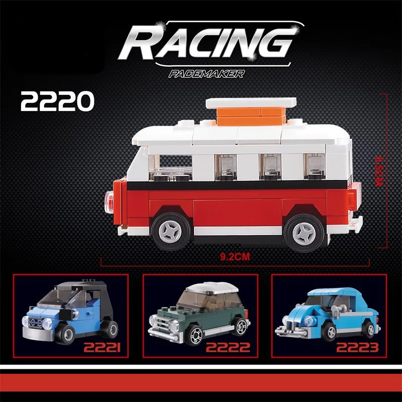 

Diy Single Sale T1 Volkswagen Cooper Smart Beetle Pullback Car Figures Model Compatible With Legoingly Bricks Toys For Children