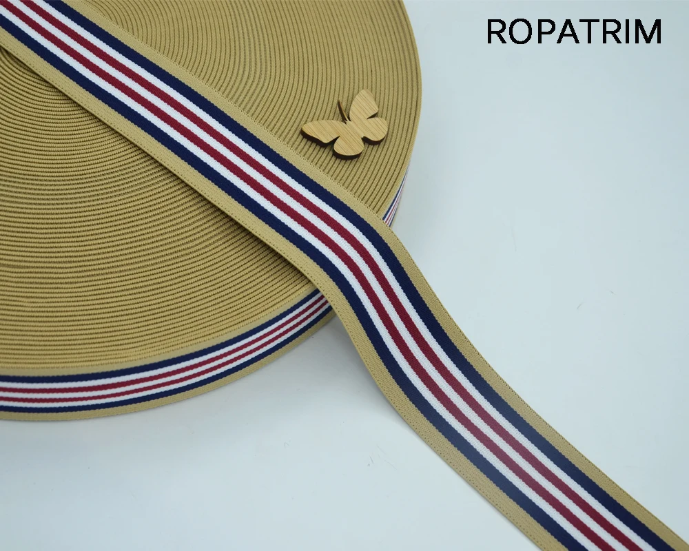 Free Shipping 2yard 4cm Width Embellish Sewing Accessories Elastic Band For Garment DIY Women Bag Decoration Wholesale |