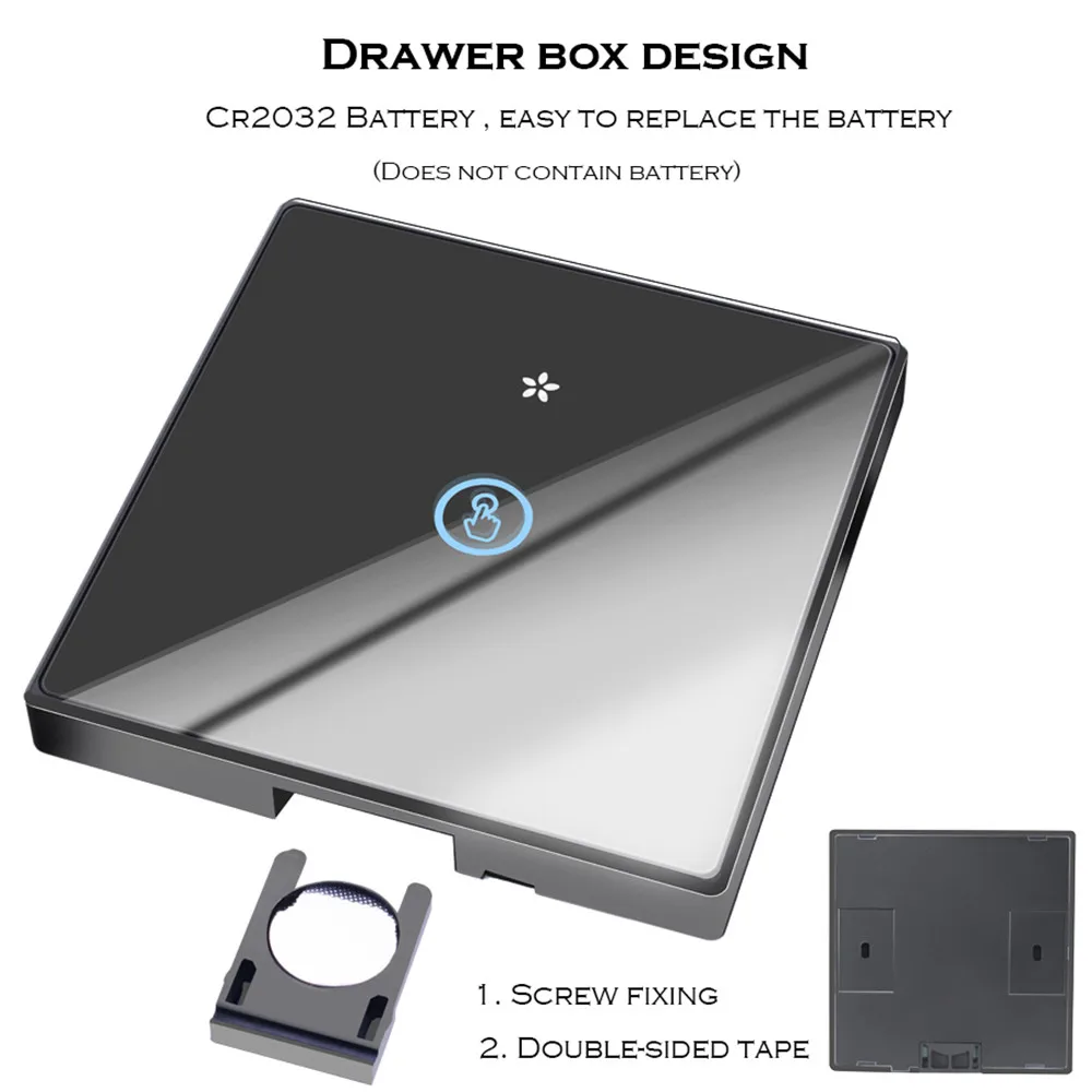 433Mhz TOUCH waterproof Wireless RF Remote Control Switch AC 110V 220V Receiver Wall Panel Transmitter Hall Bedroom Ceiling Lights Wall Lamps 4