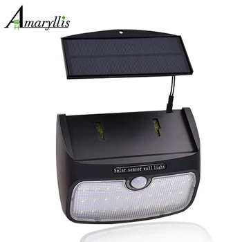 

Separable Solar Light 28 LED With Three Working Modes Solar Garden Wall Lights Lamp For Indoor Outdoor Yard Fence Newest Lamps