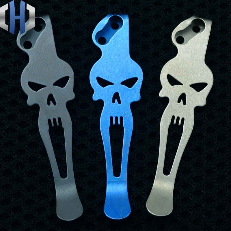 

C156 Titanium Alloy Back Clip Pocket Clip Spider Knife Clip