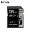 Original Lexar Professional 64GB SD Card 1667x Memory Card 250MB/s Flash Card 128GB 256GB SDXC V60 UHS-3 Class 10 For Camera ► Photo 2/6