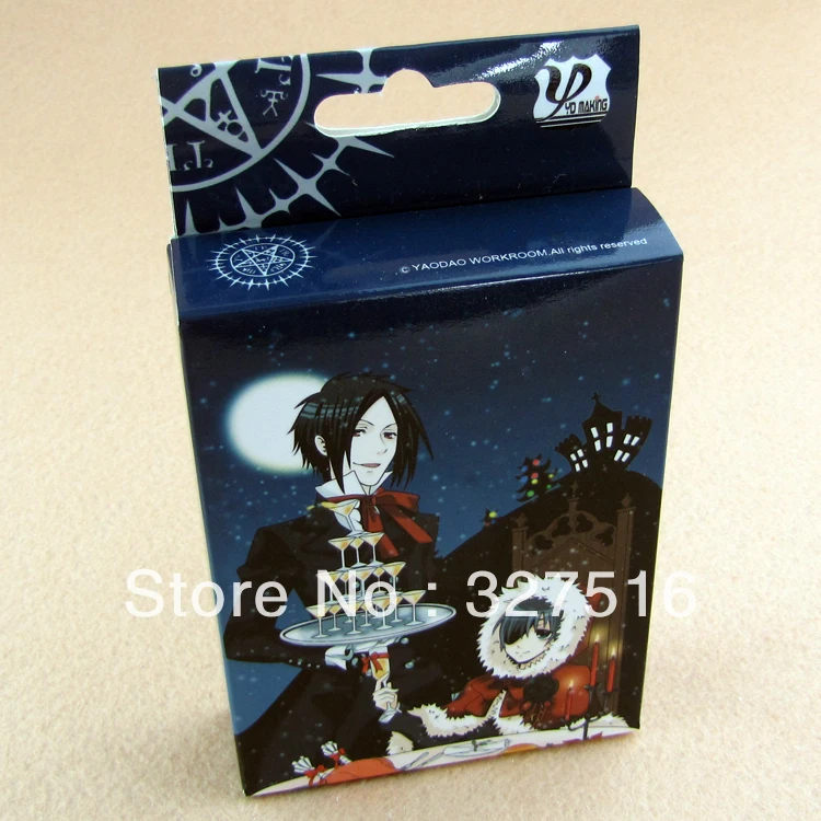 54 шт./компл. Аниме Kuroshitsuji игры карточные игрушки Бесплатная доставка|card toy|free toystoy