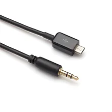 LBSC Cabo De Saída De Áudio, sinLoon Micro-USB para 1/8 Cabo Estéreo de 3.5mm de Áudio AUX Carro para Samsung Galaxy i9300 S2 S3 i9100 i9220