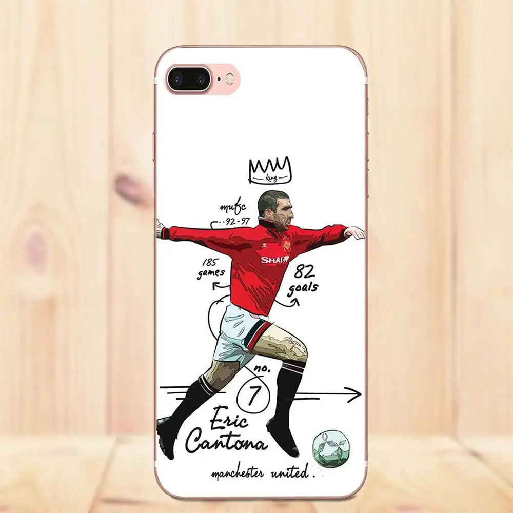 Тонкий чехол Maerknon Skin для Huawei Honor 4C 5A 5X 6A 6C 6X 7X 9 V8 V10 Mate 7 8 10 P9 P20 Pro Lite Play Eric Cantona|Бамперы|