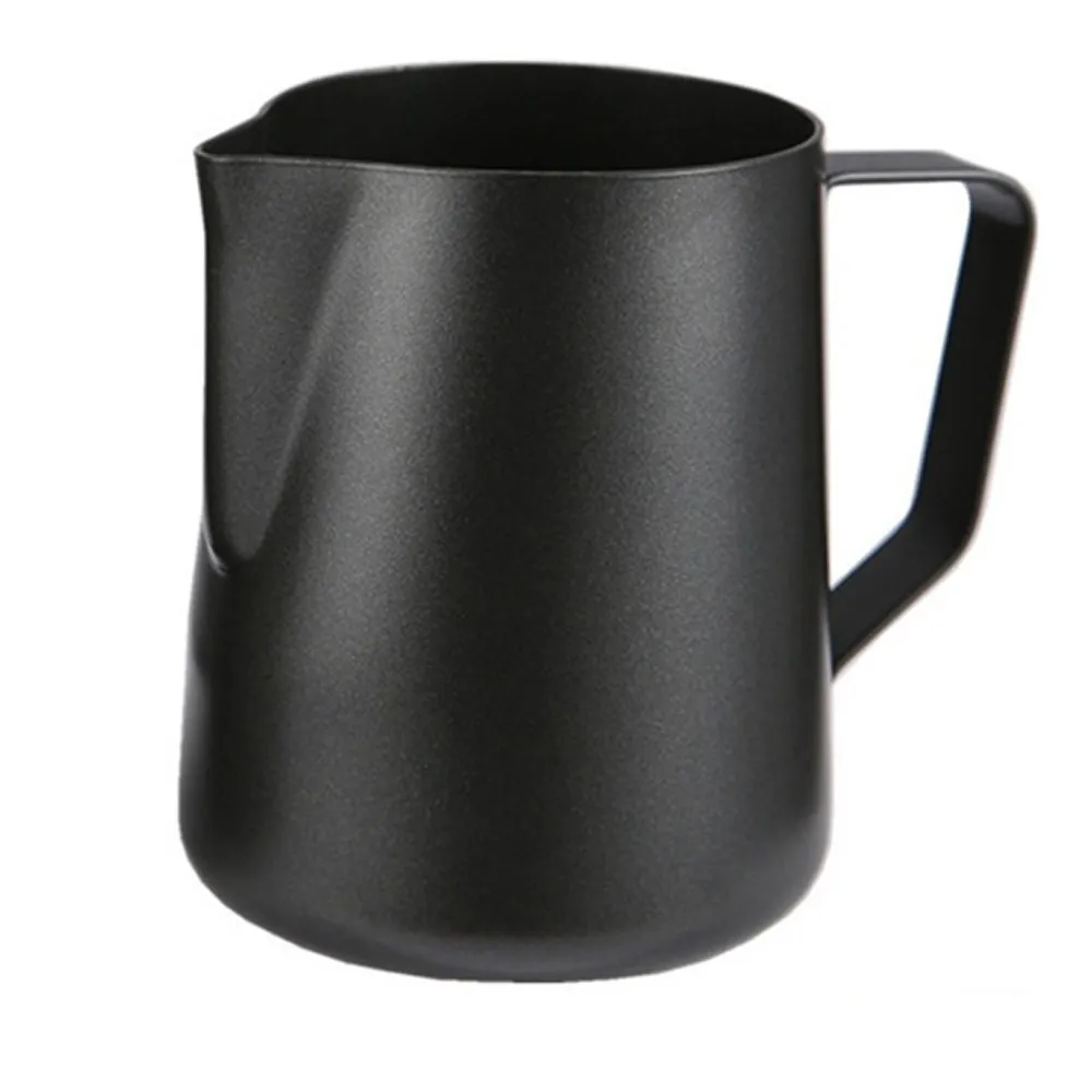 

350ML Black Home Coffee Milk Frothing Jug Craft Barista Espresso Coffee Frothing Tea Latte Teflon Non-stick Coffee Foam Pot