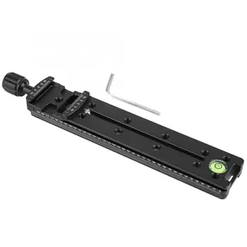 

Lens Holder Camera Len Accessories 200mm Nodal Slide Rail Quick Release Plate Clamp Adapter Macro Panoramic For Arca Lens