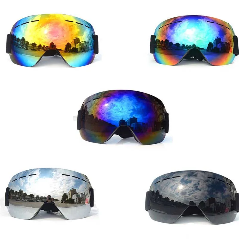 Лыжные очки UV400 слой анти-туман большие лыжные очки маска лыжные очки для женщин и мужчин сноуборд очки