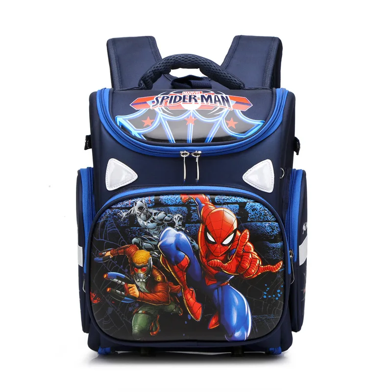 

Good Quality Boys School Bags Orthopedic Spiderman Backpacks for Primary Students Children Kids Bookbag Schoolbags