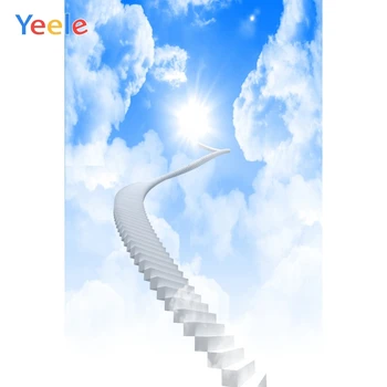 

Yeele Wallpaper Photocall Ladder To Sky Room Decor Photography Backdrops Personalized Photographic Backgrounds For Photo Studio