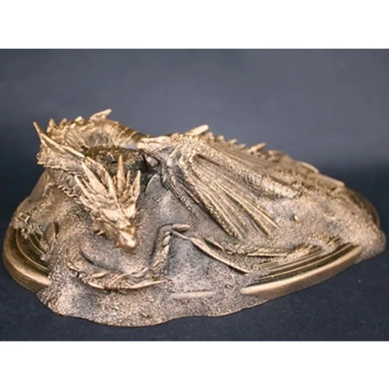 

The Lord Of The Rings Resin Statue The Hobbit Smaug the Golden Decoration Action Figure Model Giocattolo G1474