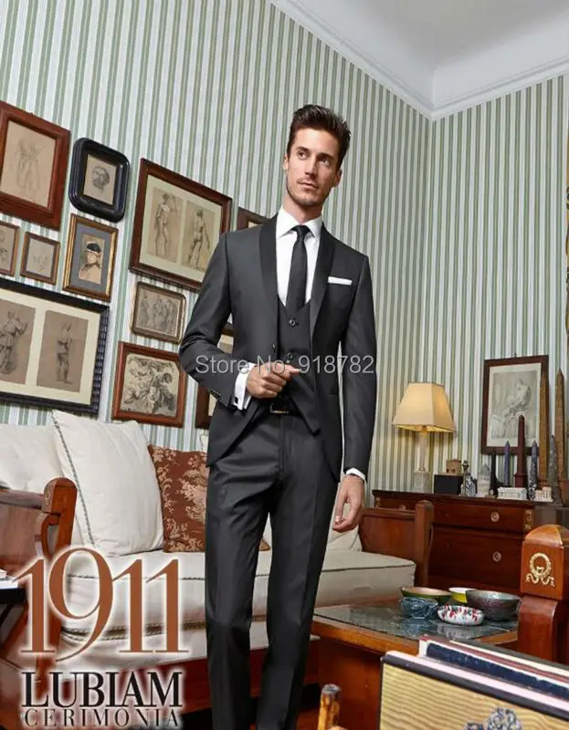 2017-High-Fashion-Shawl-Lapel-Groom-Dress-Blazers-Men-Suits-Formal-Suit-Groomsmen-Slim-Fit-Tuxedo