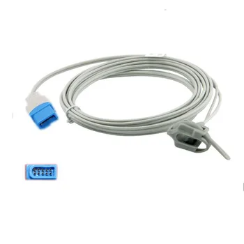 

Spo2 Sensor with Neonate Silicon Wrap oxygen end type,Compatible for Spacelabs 1050,1600,1700,3M 10pin,TPU Spo2 Probe