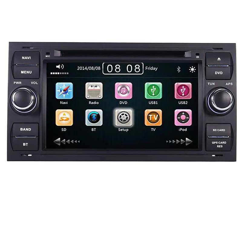 Clearance In Stock Two Din 7 Inch Car DVD Player For Ford Focus Transit Kuga With 3 GPS Navigation Radio Bluetooth Steering Wheel Control 0 Clearance In Stock Two Din 7 Inch Car DVD Player For Ford Focus Transit Kuga With 3 GPS Navigation Radio Bluetooth Steering Wheel Control 0
