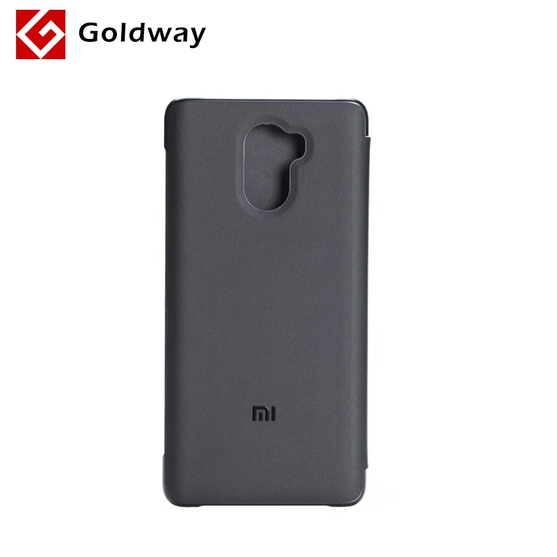 Original Xiaomi Redmi 4 PC+PU Synthetic Plastic Leather Case Protective with Back Cover 1Pcs