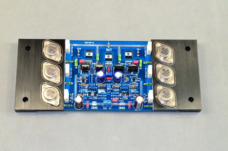 LM334 ON15024 15025 MJE15032 15033 KSA100 PM-6 2,0 каналов 300 Вт Высокая мощность золото печать HiFi усилитель плата Регулируемый класс А