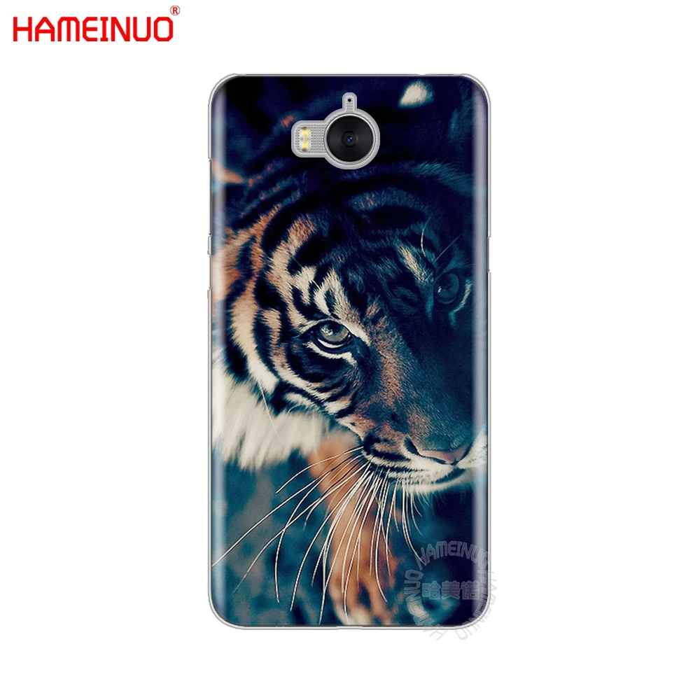 HAMEINUO чехол для сотового телефона с изображением тигра huawei honor 3C 4X 4C 5C 5X 6 7 Y3 Y6 Y5 2 II