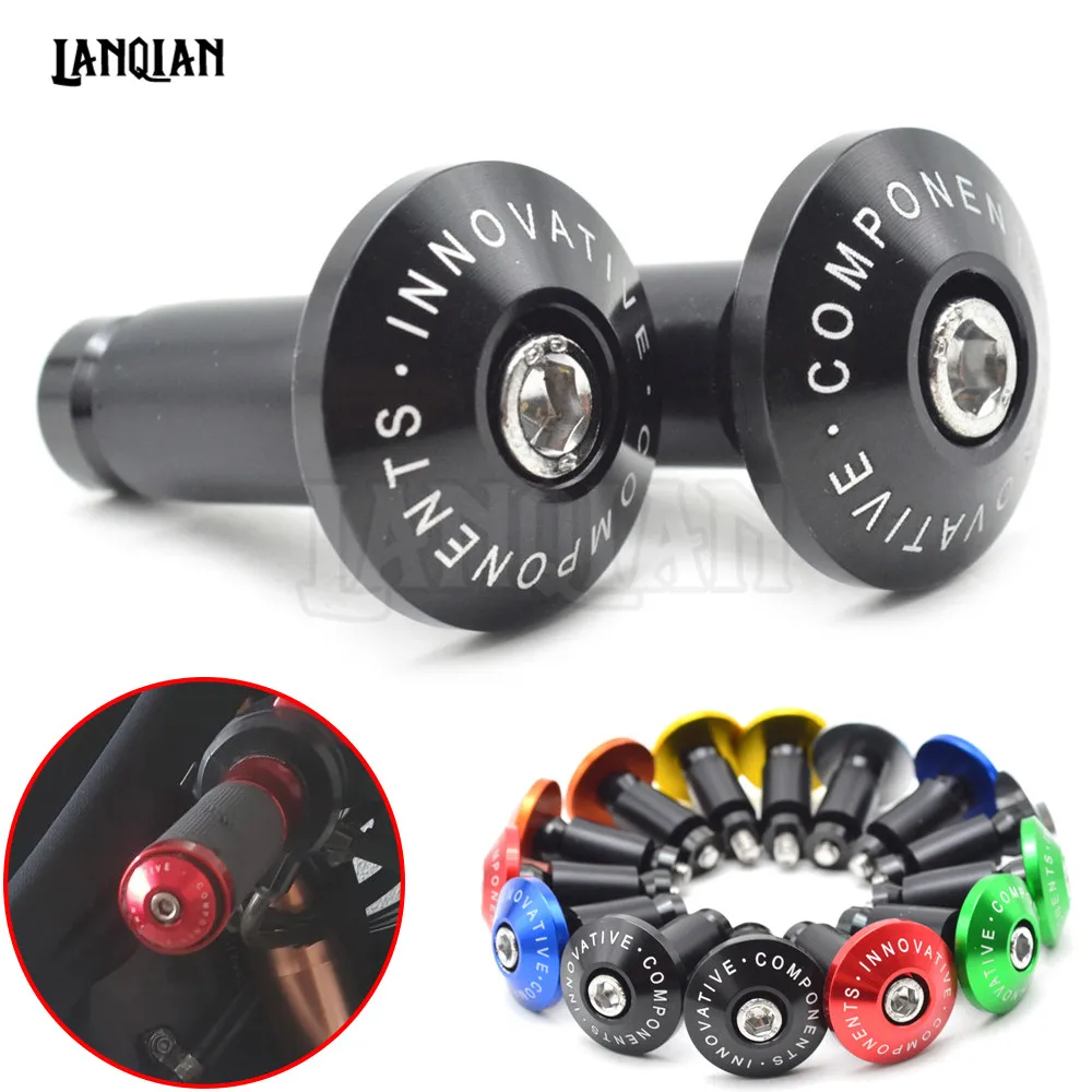 

Universal 7/8 22mm motorcycle handlebar end grips Anti Vibration Silder Plug for Honda X11 CBR250R VFR 1200 ST 1300 NC750 S/X