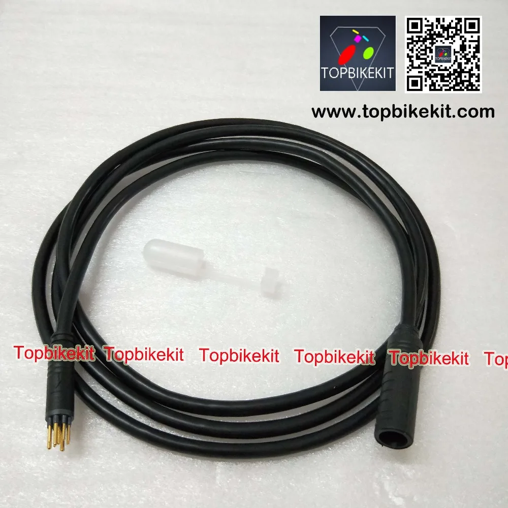 

9Pins Waterproof Connector Extended Cable Connector for Electric Bike 1.9m ebike parts