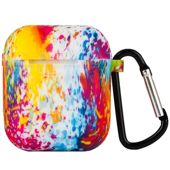 

High quality Silicone Waterproof Airpods Case Charger Box Skin for Apple Airpod Case Cover