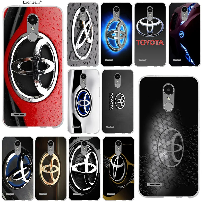 

For LG V30 Toyota Racing Logo Soft TPU Silicone Phone Case for LG Spirit G2 G3 Mini G4 G5 G6 K4 K7 K8 K10 V10 V20 V30 Bags Shell