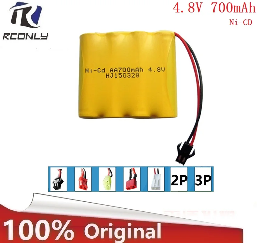 

4.8V 700mAh Remote Control Toys Electric toy security facilities electric toy AA battery 4.8v battery group free shipping
